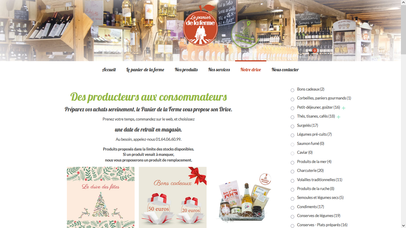 Capture du site 2
